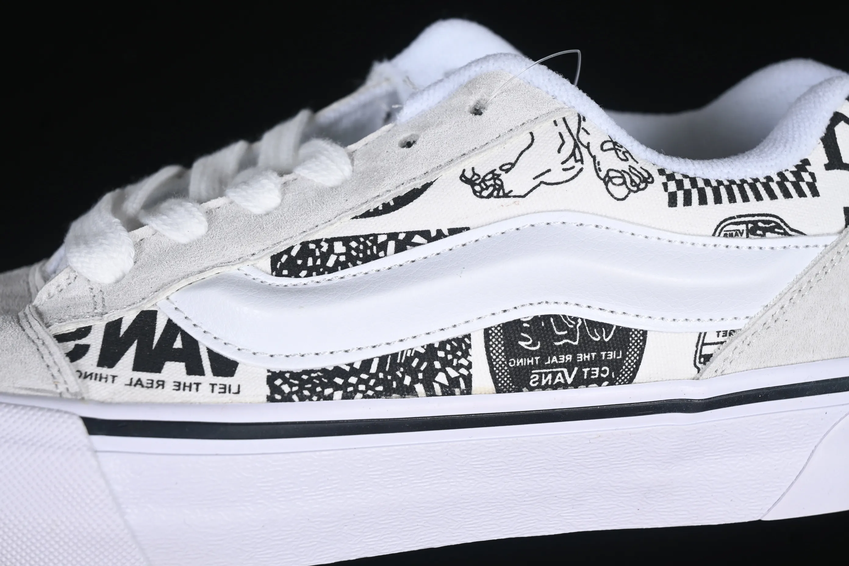 All categories Vans Vans series Vans Low Vans low-top Vans Knu Skool Vans low-top retro casual fat bread shoes VN000CS0239